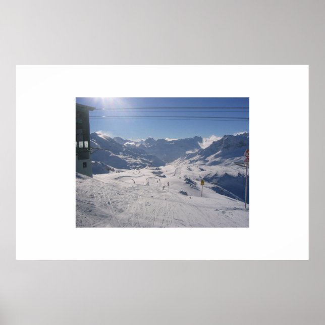 Poster Ski autrichien (Devant)