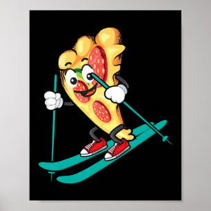 Poster Ski cool Art Pour Hommes Femmes Ski Thématique Ski
