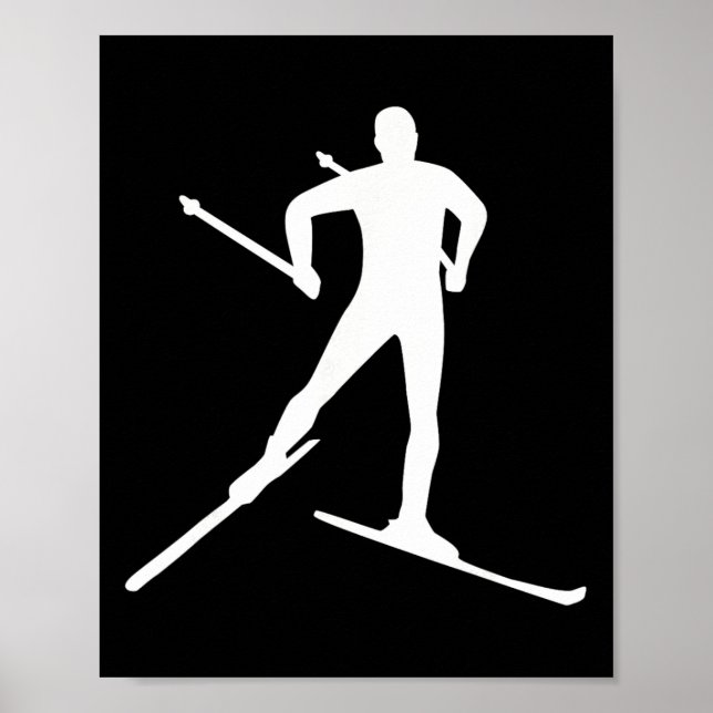 Poster Ski de fond  (Devant)