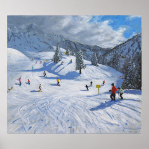 Poster Ski Kitzbhuel 2014