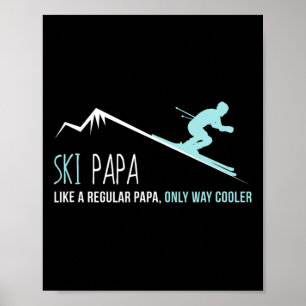 Poster Ski Papa