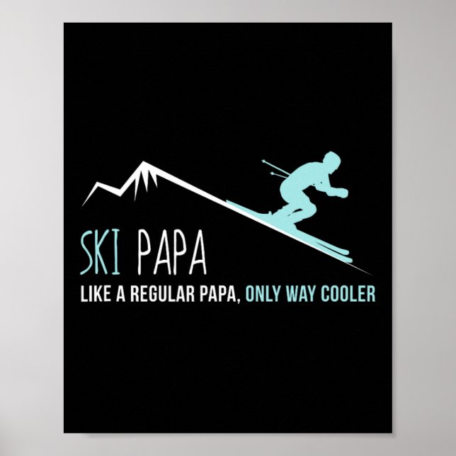 Poster Ski Papa (Devant)