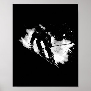 Poster Ski Racer Sports Biathlon Biathlon