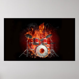 POSTER SKULL BATTERY HIGH DEFINITION