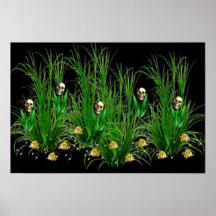 Poster Skulls in the Weeds