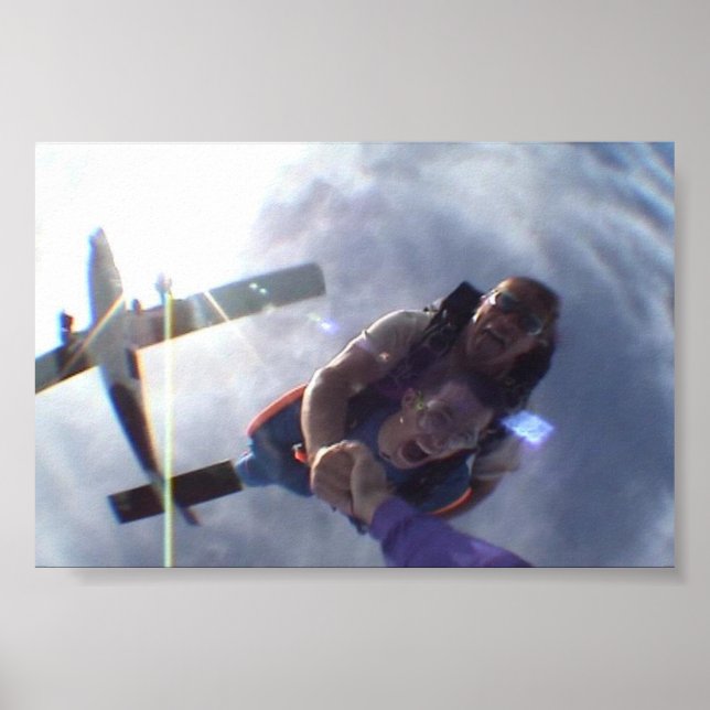 Poster skydive (Devant)