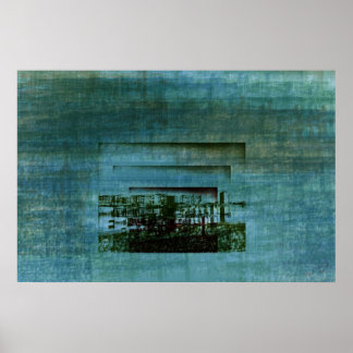 Poster Skyline - baie de Copenhague
