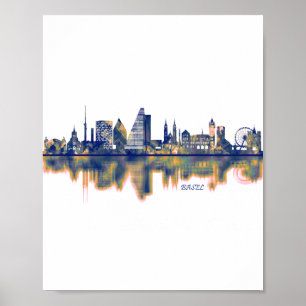 Poster Skyline de Bâle