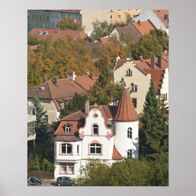 Poster Skyline de Bamberg, Allemagne (Devant)