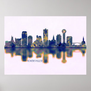 Poster Skyline de Knoxville