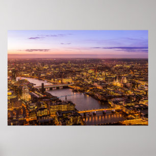 Poster Skyline de Londres