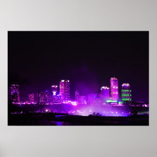 Poster Skyline de Niagara Falls