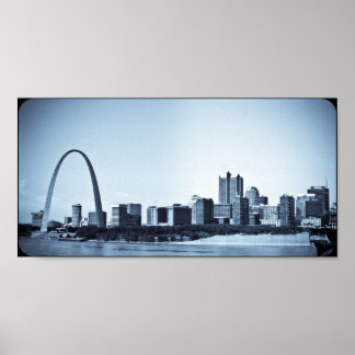 Poster skyline de st. louis