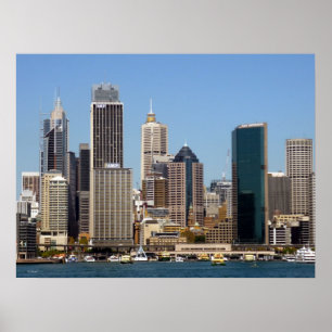 Poster skyline de sydney