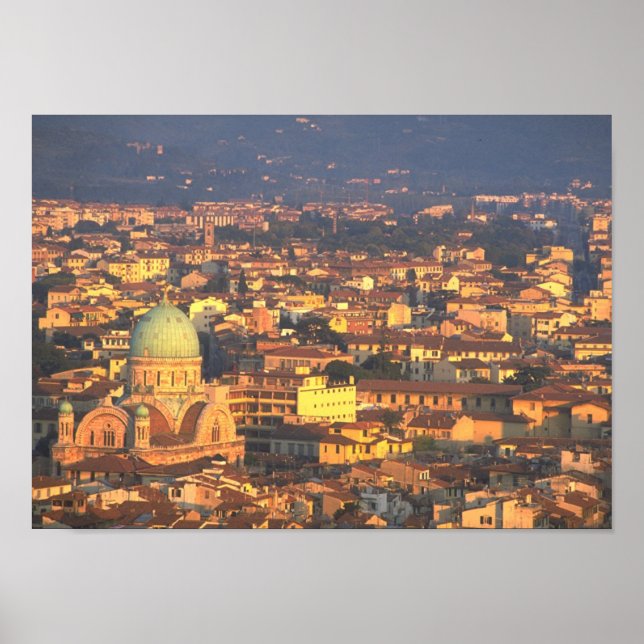 Poster Skyline Florence Italie (Devant)