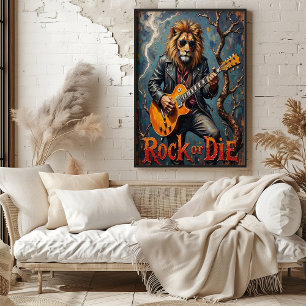 Poster Skyline Shred : Lion's Untamed Melody