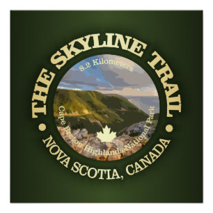 Poster Skyline Trail (Nouvelle-Écosse)