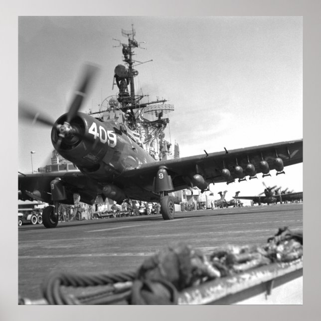 Poster Skyraider (Devant)