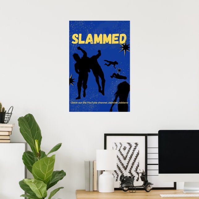 Poster SLAMMED (Bureau à domicile)