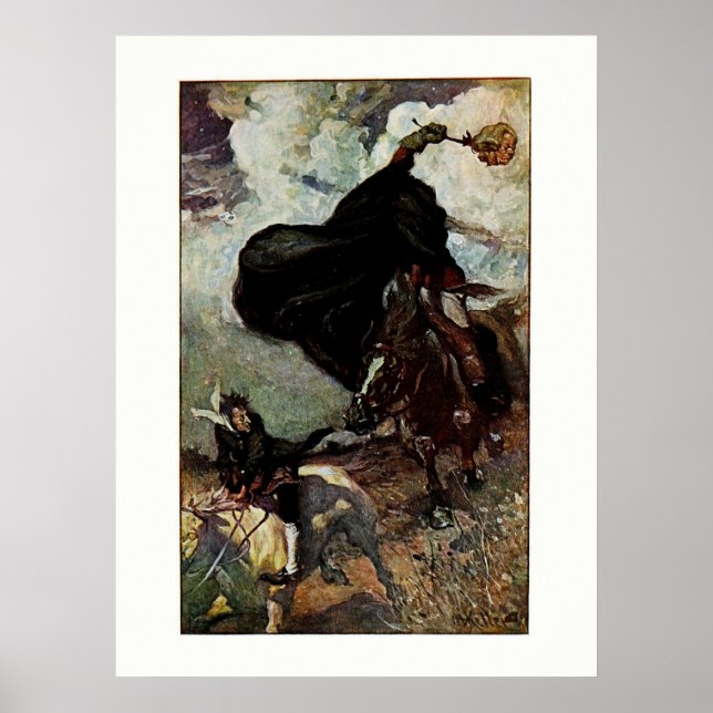 Poster Sleepy Hollow : Il a vu le Goblin se lever (Devant)