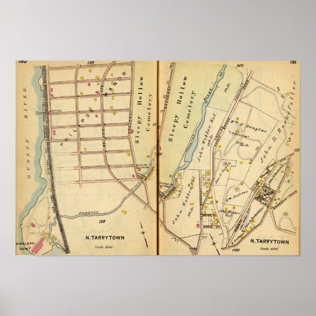 Poster Sleepy Hollow, New York (Devant)