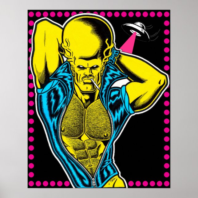 Poster "Slick Nick"/Poster du marqueur (Devant)