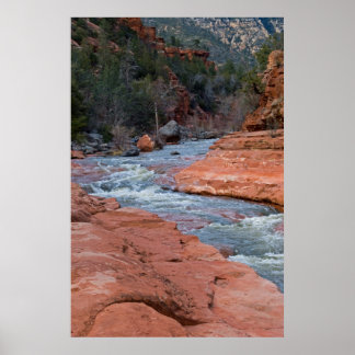 Poster Slide Rock en Sedona, AZ 3590