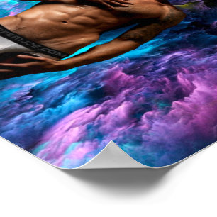 Poster SlipperyJoe's artistique Homme sous-vêtements bulg