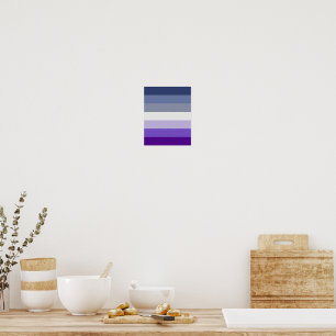 Poster SlipperyJoe's Butch Lesbian Pride Drapeau gay cade