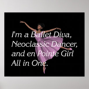 Poster Slogan SUPÉRIEUR de ballet