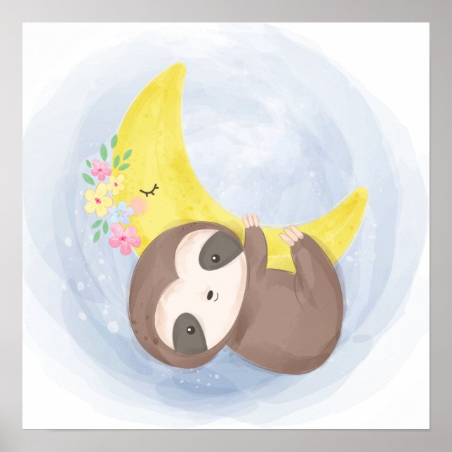 Poster Sloth (Devant)