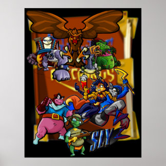 Poster Sly Cooper et Thievius Raccoonus
