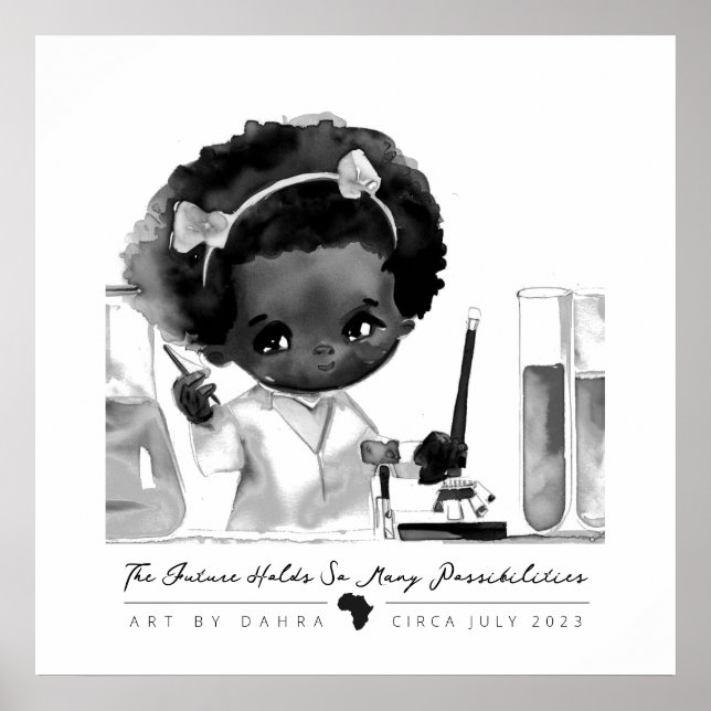 Poster Smart Black Kid (Devant)