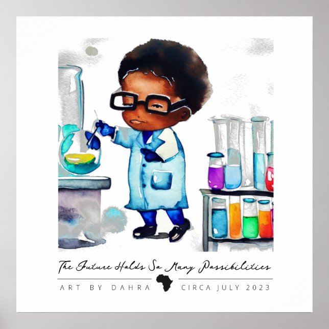 Poster Smart Black Kid (Devant)