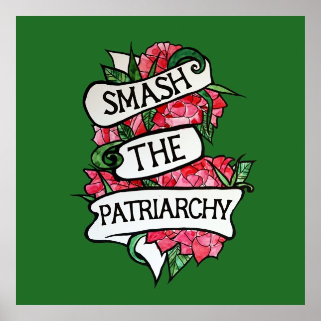 Poster Smash le patriarcat (Devant)