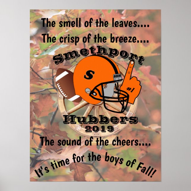 Poster Sméthport Hubbers Garçons de l'automne (Devant)