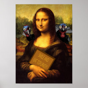 Poster Smile Et Mange Tofurkey