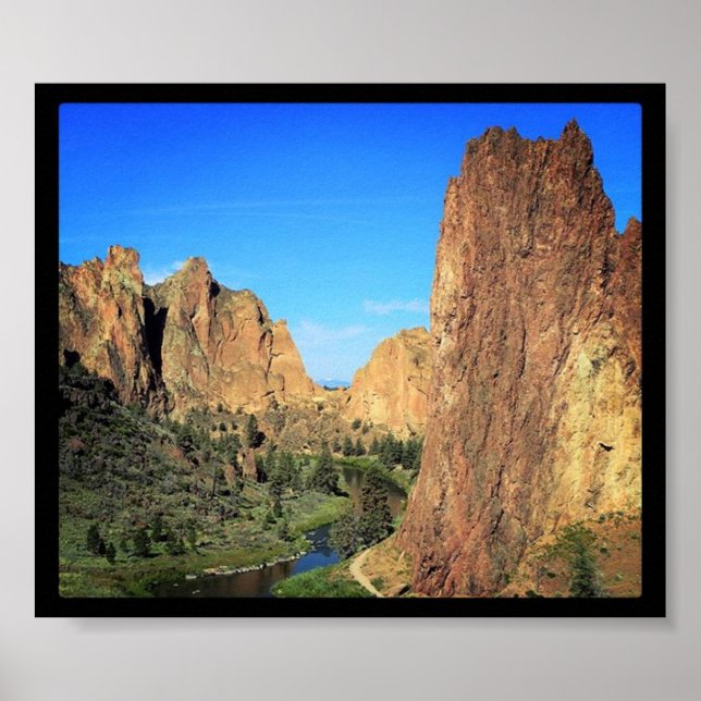 Poster Smith Rock State Park (Devant)