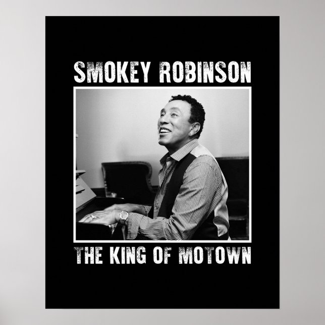 Poster Smokey Robinson Le Roi De Motown (Devant)