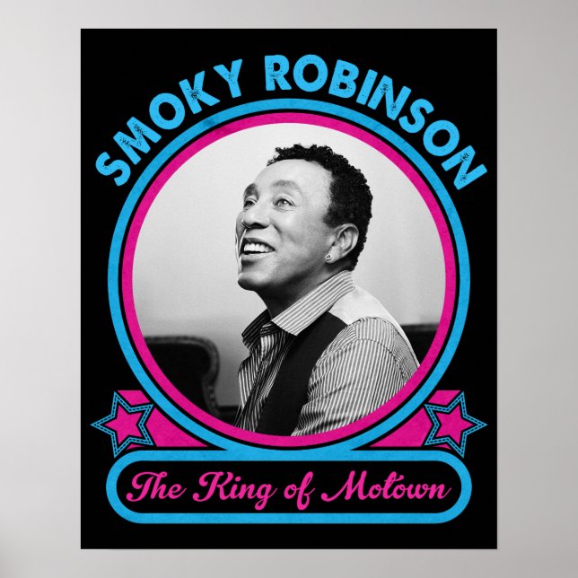 Poster Smokey Robinson Le Roi De Motown (Devant)