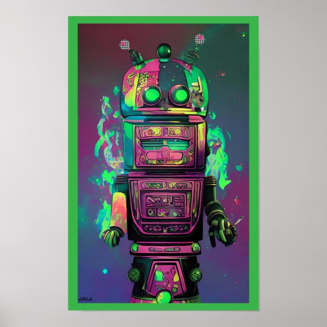 Poster Smokin' Joebot (Devant)