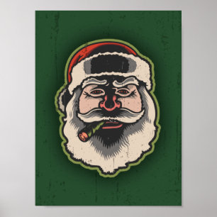 Poster Smokin' Père Noël III