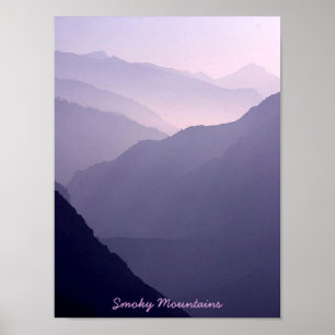 Poster Smoky Mountain Haze