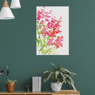 Poster Snapdragons Abstraits