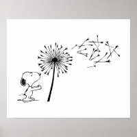 Snoopy Avec Dandelion