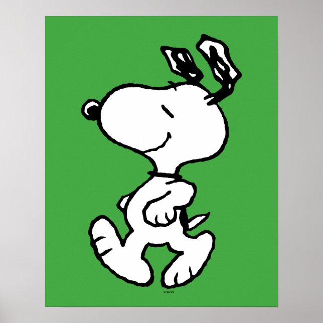 Poster Snoopy So Sweet Flower Motif (Devant)