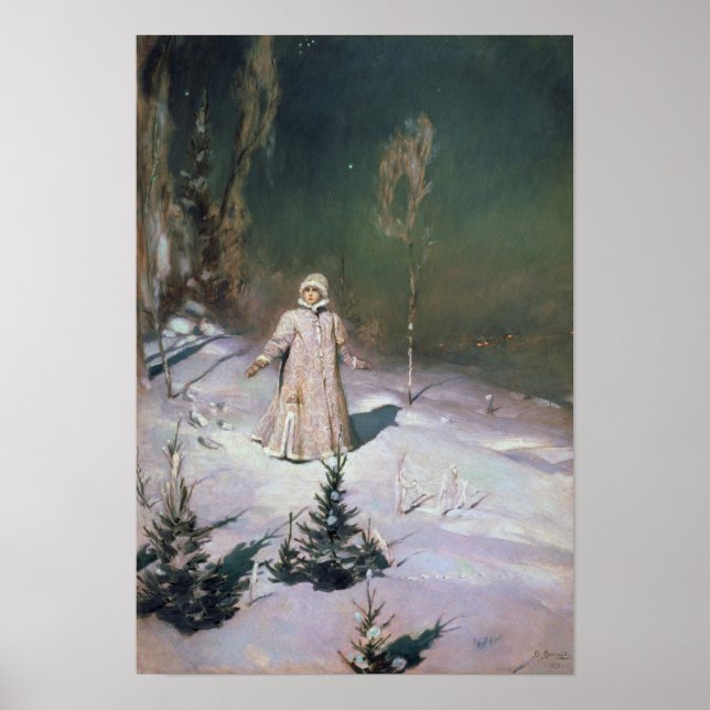 Poster Snow Maiden, 1899 (Devant)