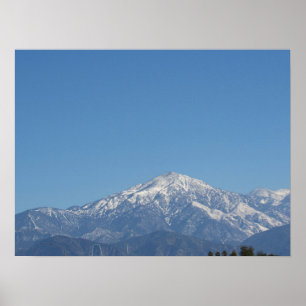 Poster Snow On Mount San Gorgonio