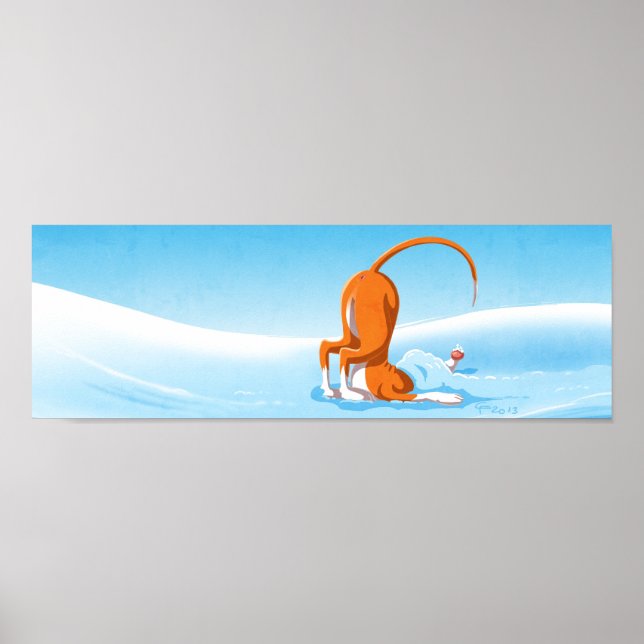 Poster Snow Podi (Devant)