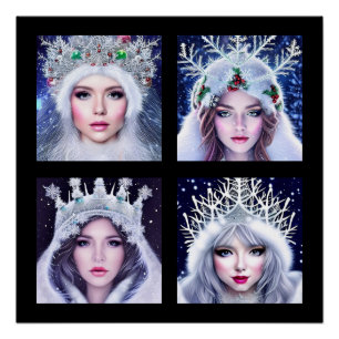 Poster Snow Queens